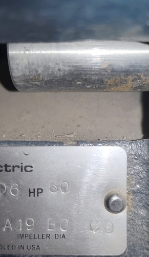 Used 60 HP water well motor photo 1