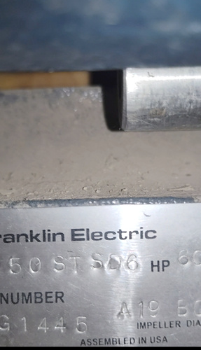 Used 60 HP water well motor photo 2